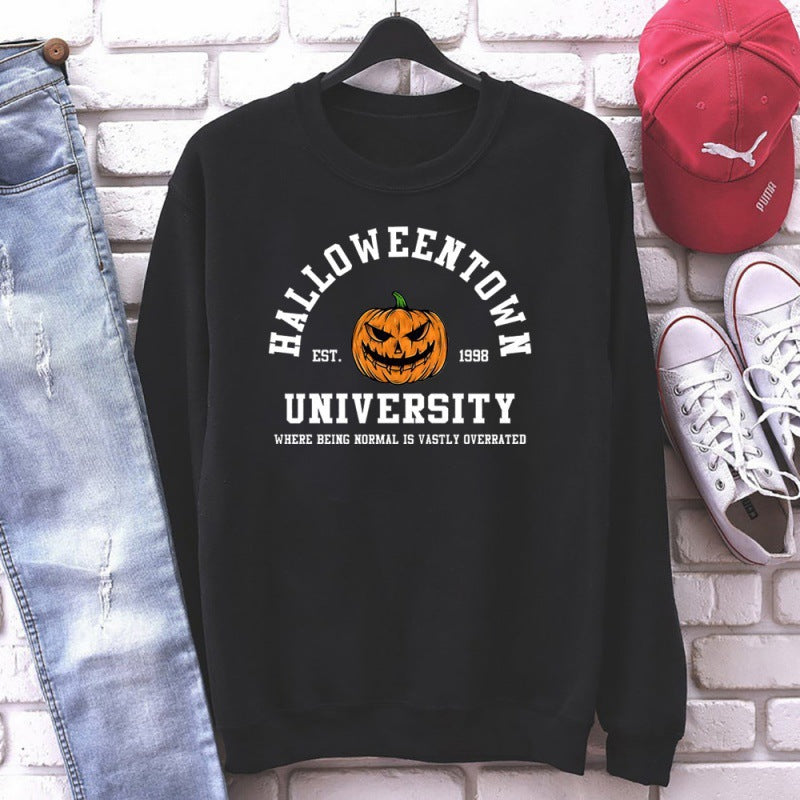 Women's sweatshirt with creative Halloween design and comfortable fit Lune London
