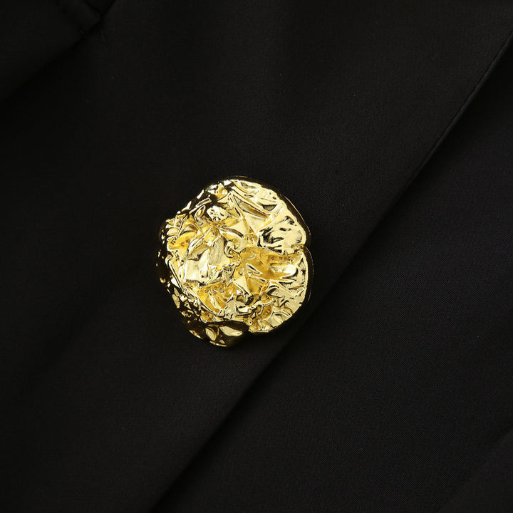 Elegant blazer jacket for ladies with decorative buttons Lune London