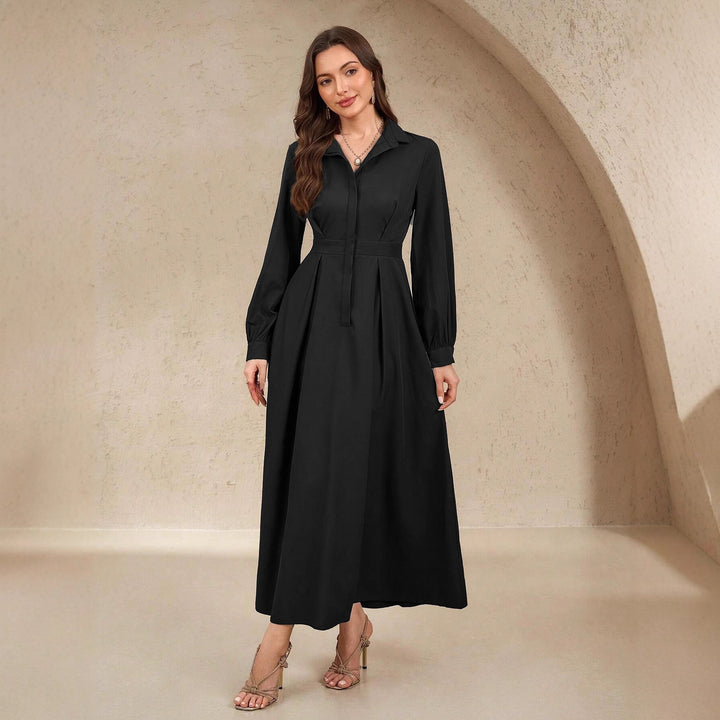 Elegant shirt dresses for women with a flowing skirt and practical pockets Lune London