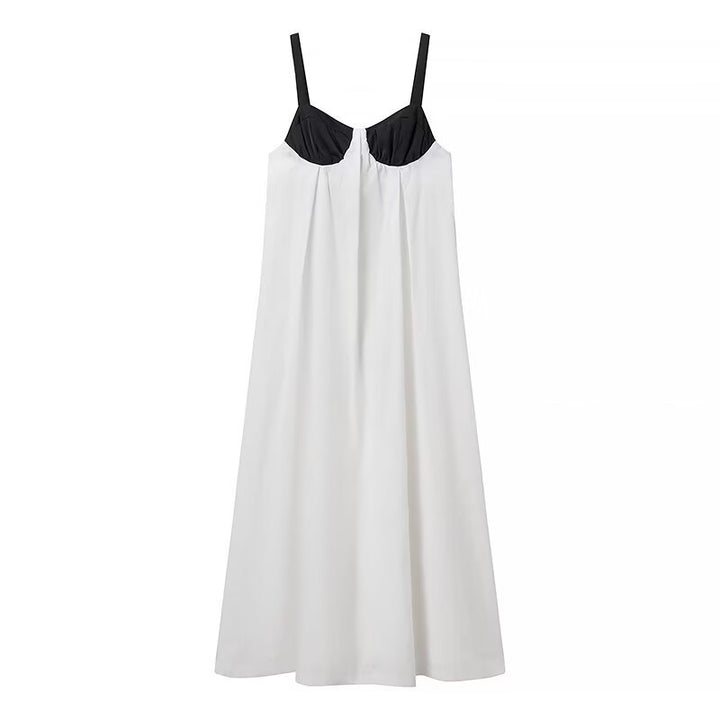 Maxi dress for women with a fitted top and a flowy skirt Lune London