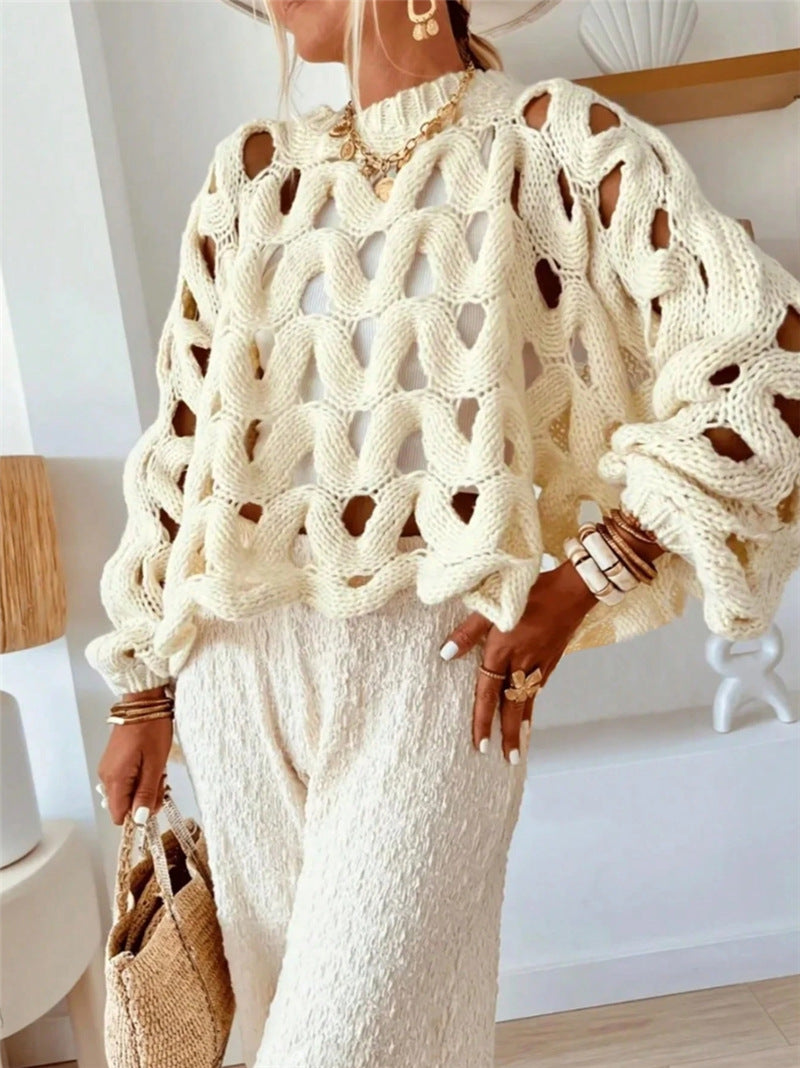 Ladies lightweight knitted sweater Lune London
