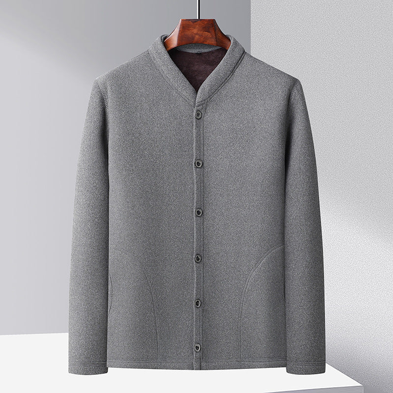 Women Classic knitted cardigan with elegant button placket Lune London