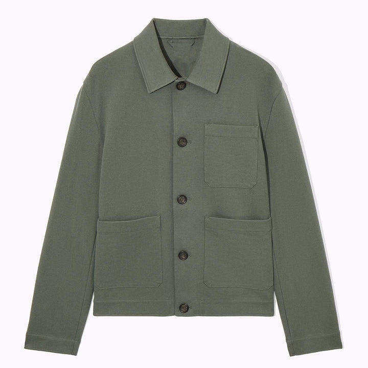 Trendy men's jacket with applied pockets and high-quality material Lune London