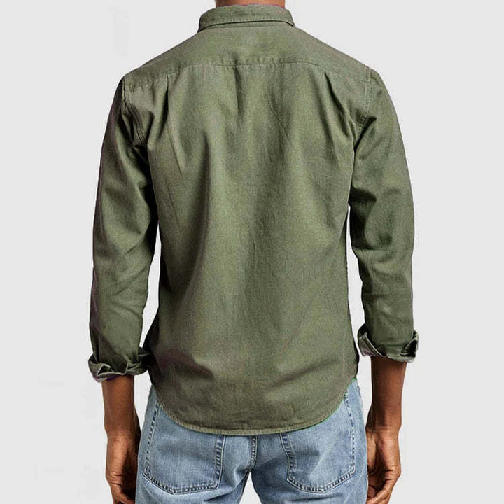 Casual shirt for men in lightweight cotton fabric Lune London
