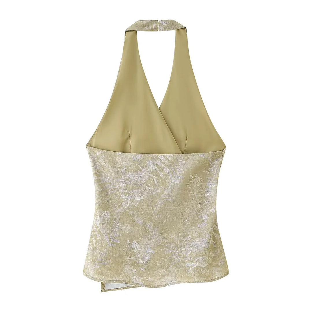Elegant culotte pants for women with floral pattern and soft material Lune London