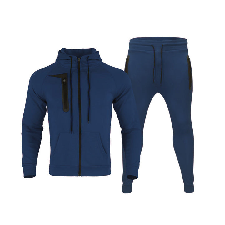 Men's sports jacket with breathable functional material and practical zip pockets Lune London