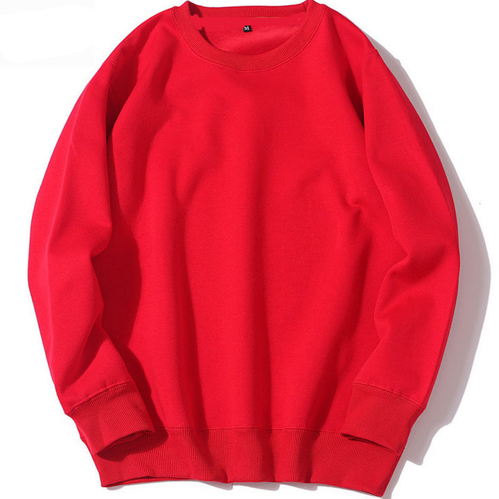 Women's sweatshirt made of high-quality cotton blend with a casual fit and round neckline Lune London