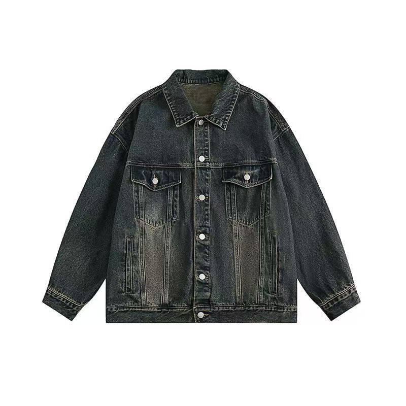 Veste en denim pour femmes avec lavage vintage et poches pratiques Chic & Stil