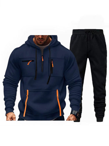 Men multifunctional hoodie and jogger pants Lune London