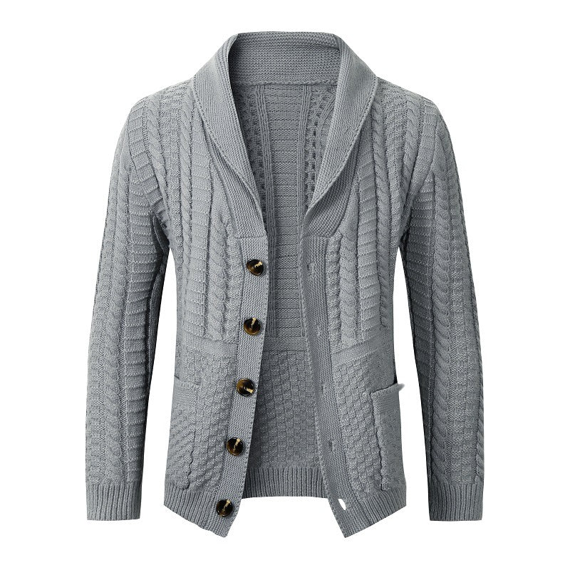 Ladies fashion cardigan with versatile braided design Lune London