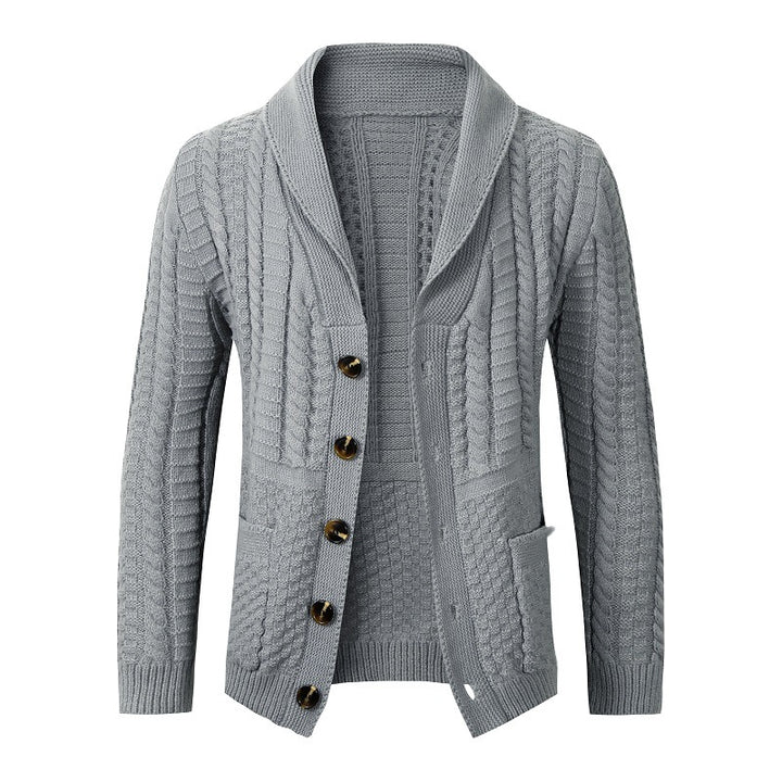 Ladies fashion cardigan with versatile braided design Lune London