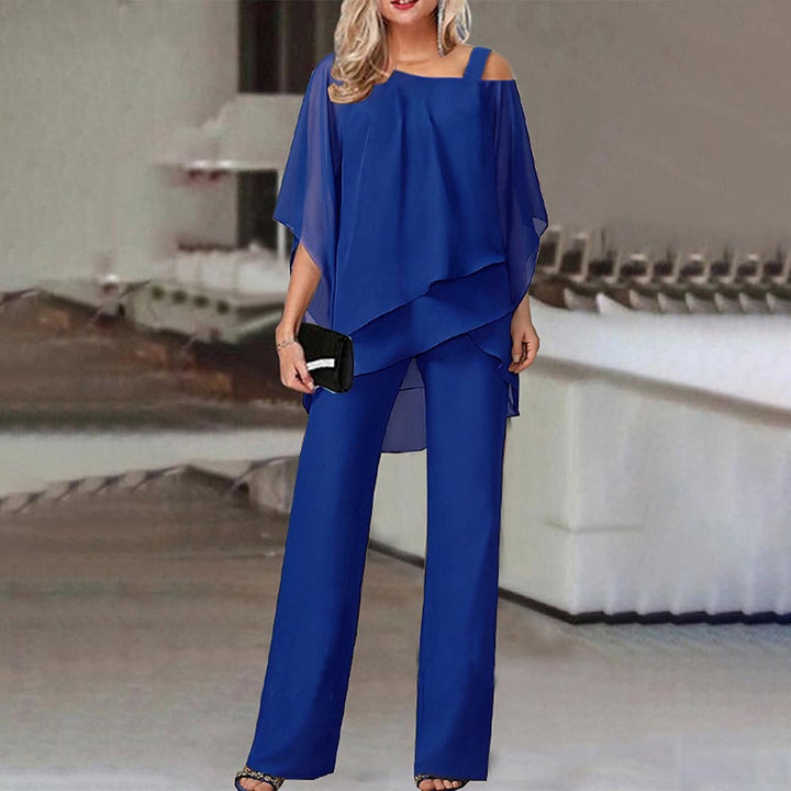 Ladies Chic and Elegant Ruffled Set