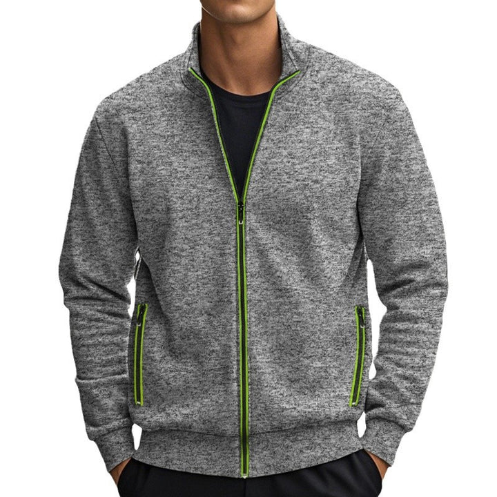 Sport leisure jacket for men with high collar and zip pockets Lune London
