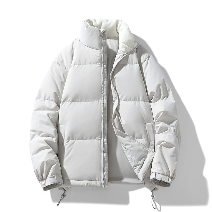 Ladies thermal insulated quilted jacket with high collar Lune London