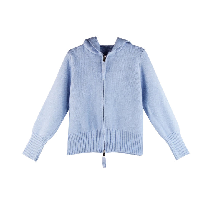 Cardigan à capuche pour femmes avec zip intégral Chic & Stil