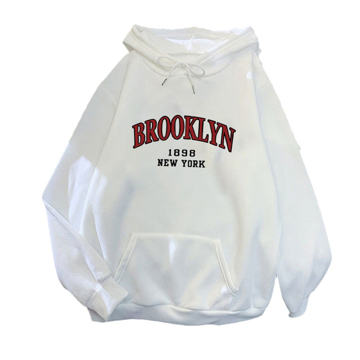 Women's hoodie with urban Brooklyn design Chic & Stil