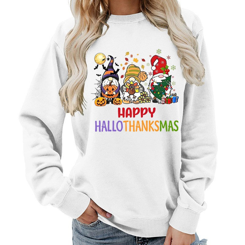 Sweat-shirt pour femmes avec un design de vacances joyeux Chic & Stil