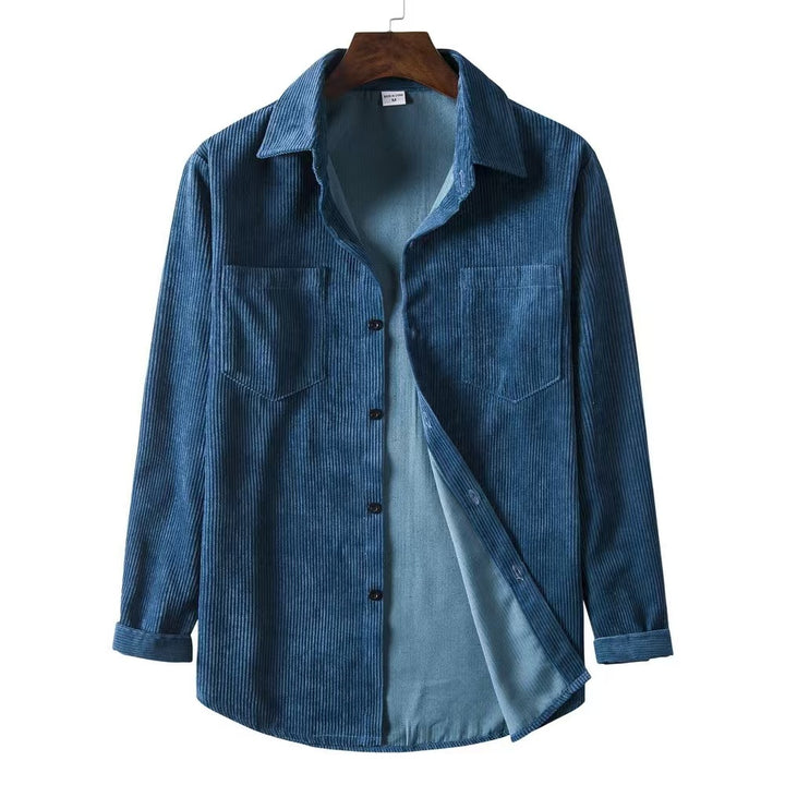Casual corduroy shirt for women with two pockets Lune London