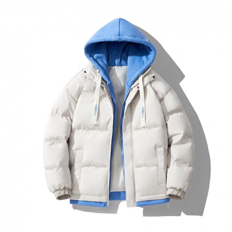 Elegant women's padded down jacket with removable hood Lune London
