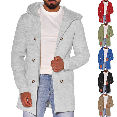 Trendy parka jacket for men with large lapels and practical pockets Lune London