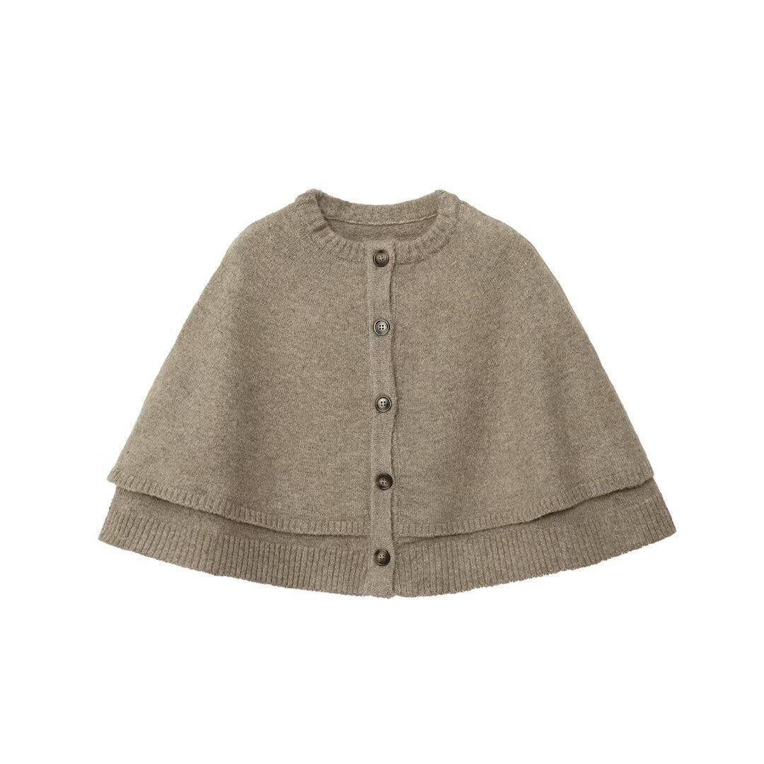 Elegant knitted jacket for women with refined buttons Lune London