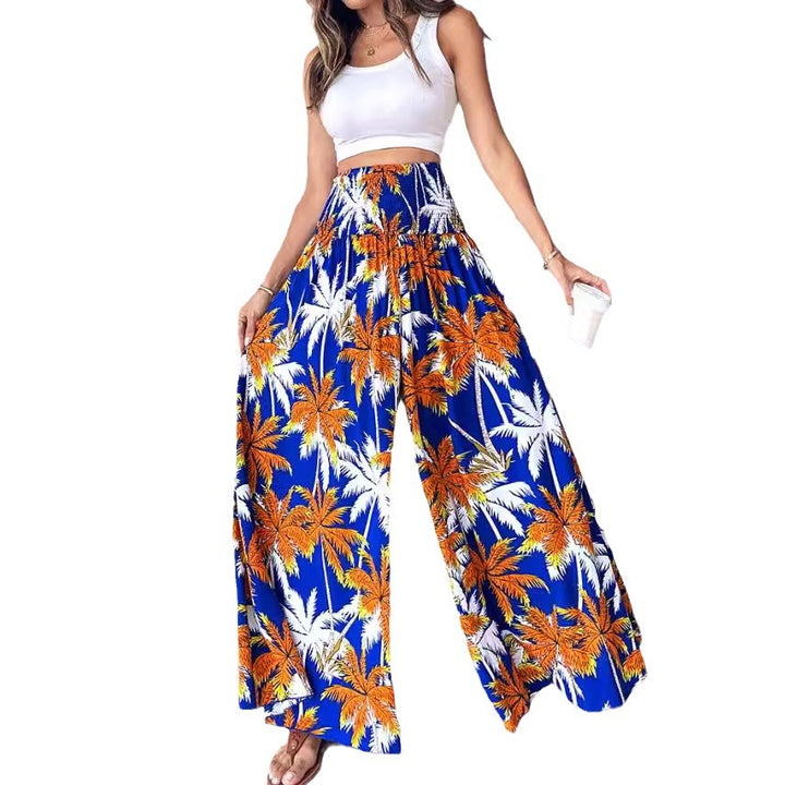 Lune London Tropical Wide Leg Pants for Women
