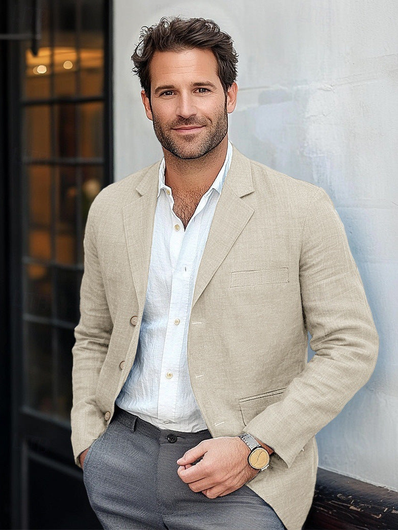 Lune London | Men's Casual Linen Blazer