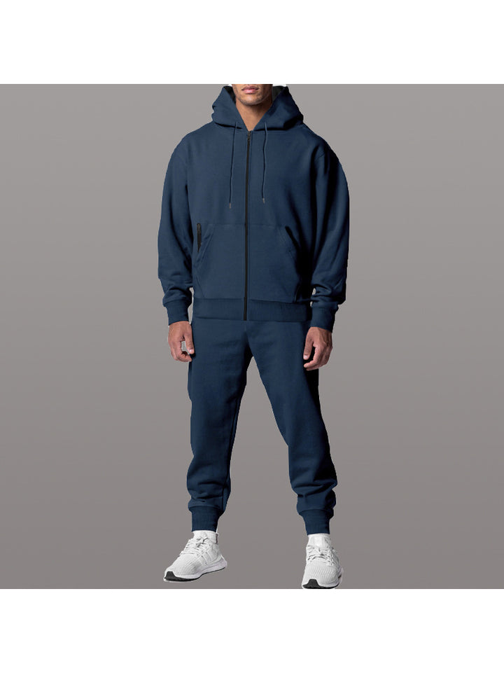 Men's sports tracksuit with functional zip pockets Lune London