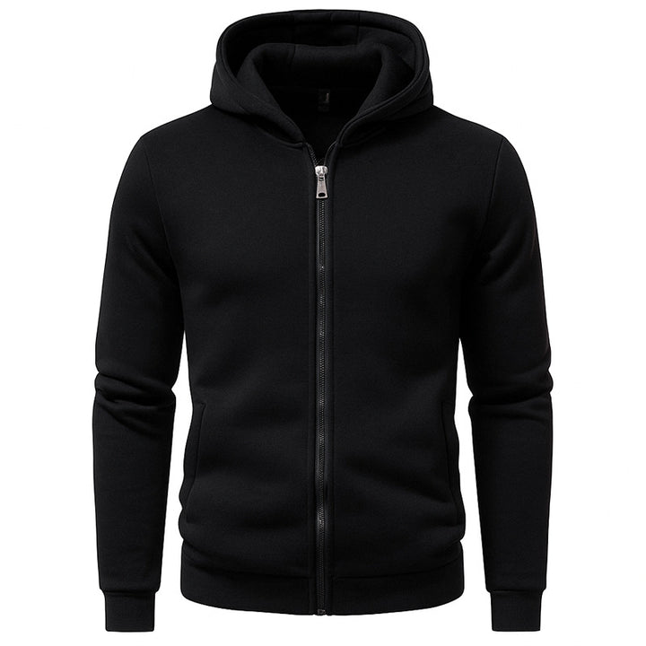 Men's zip up comfortable hooded sweatshirt Lune London