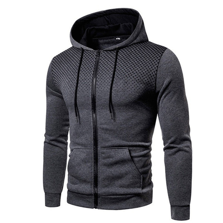 Men's Athletic Hoodie with Breathable Mesh Structure Lune London