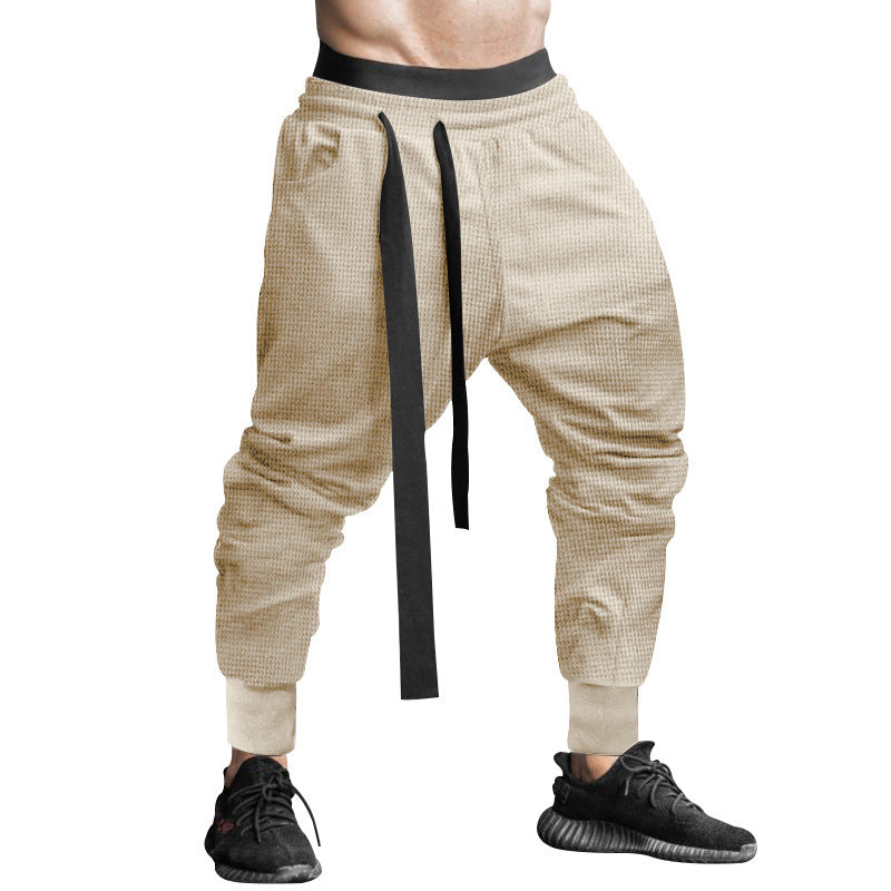 Men's cargo jogger pants with elastic waistband and practical pockets Lune London