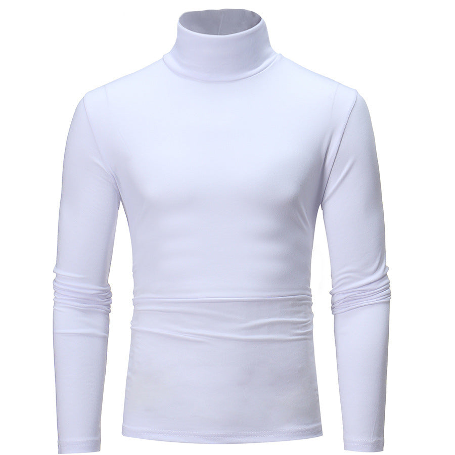 Elegant turtleneck sweater for men in comfortable stretch material Lune London