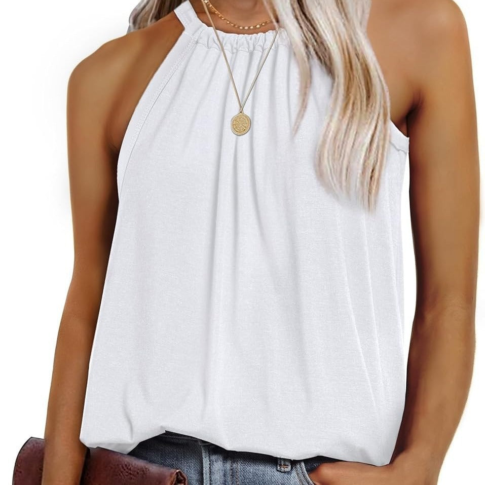 Chic and lightweight ladies blouse with collar Lune London