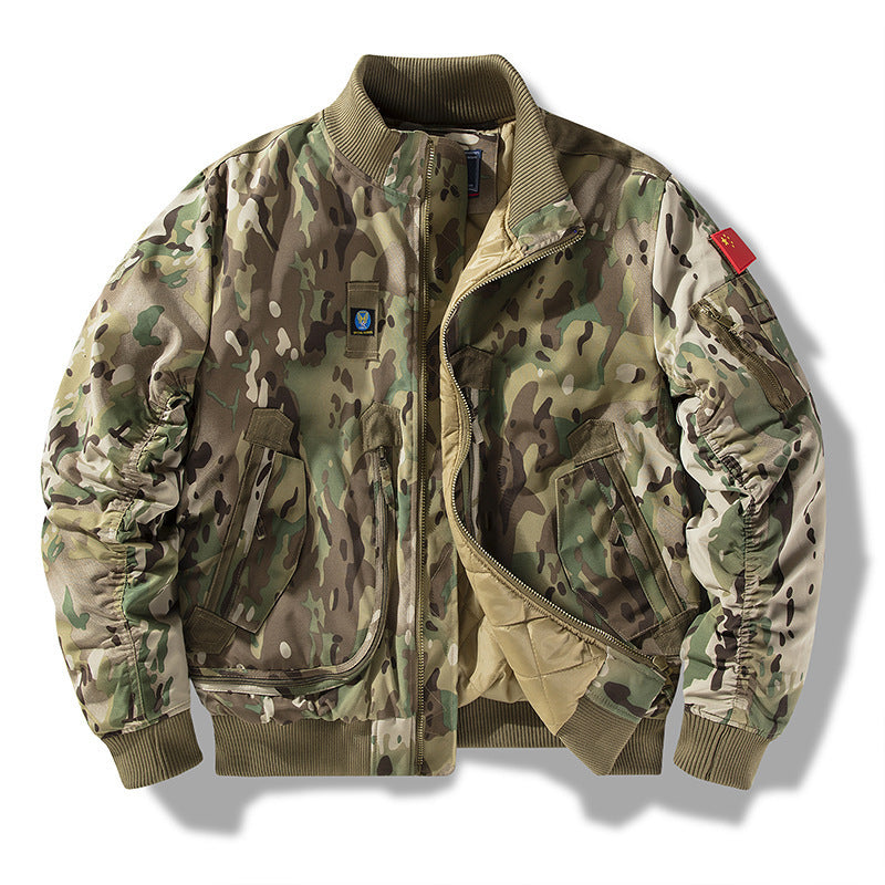 Men's bomber jacket with technical details and practical pockets Lune London