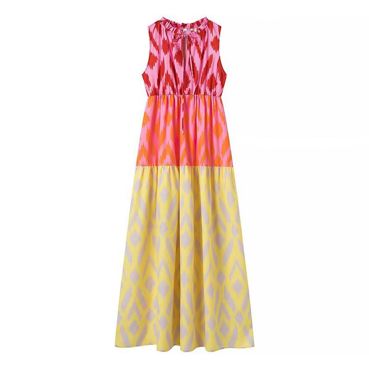 Maxi dress for women with colorful pattern and relaxed fit Lune London