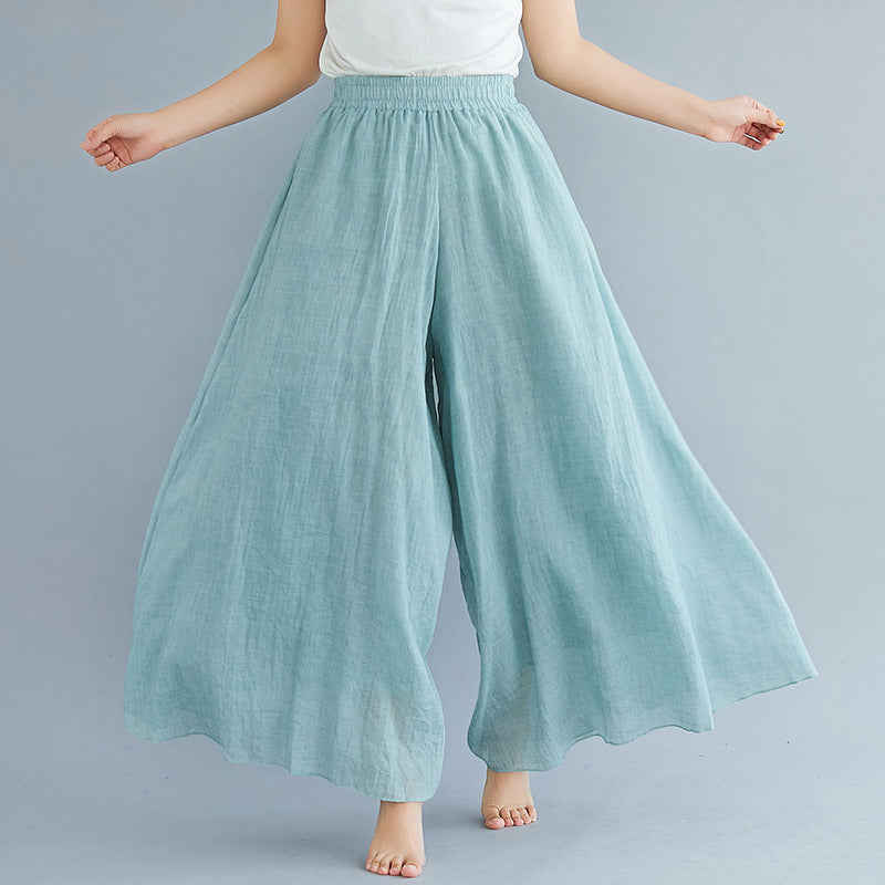 Women Wide Light Chic Pants