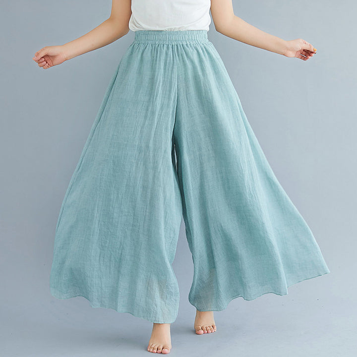 Women Wide Light Chic Pants
