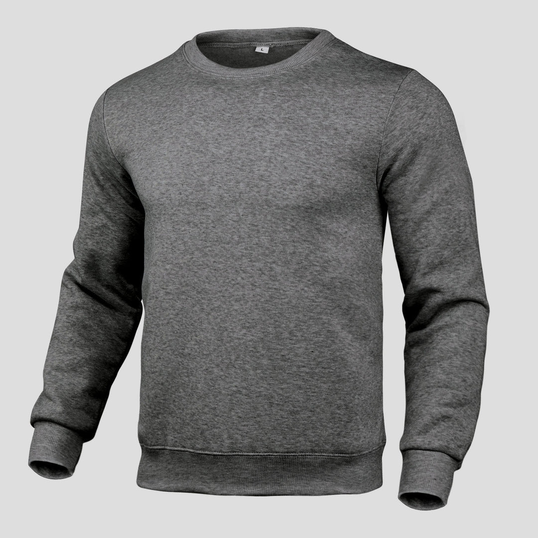 Men Comfortable Crew Neck Sweater made of high-quality cotton blend Lune London