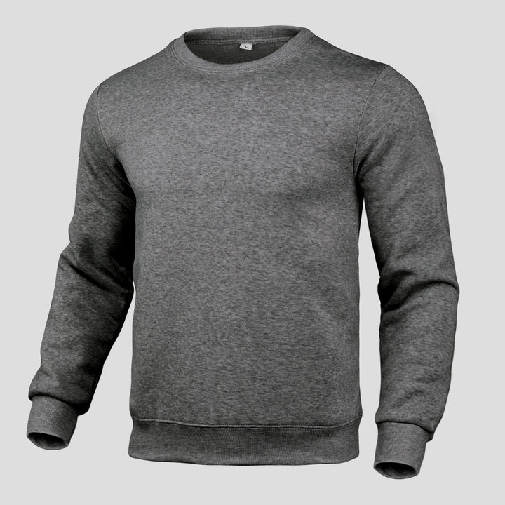 Men Comfortable Crew Neck Sweater made of high-quality cotton blend Lune London