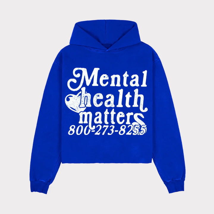 Women's hoodie with statement print Chic & Stil