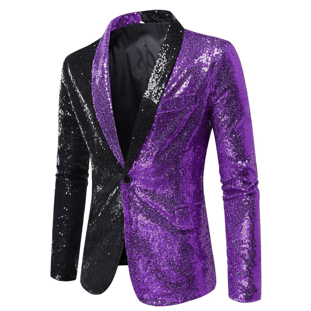Shimmering jacket for men with modern cut and sparkling accents Lune London