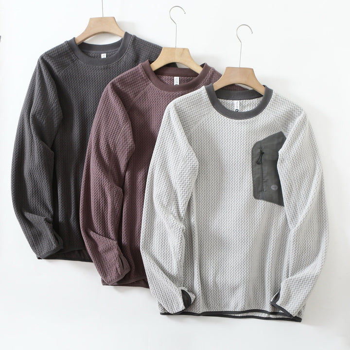 Sweatshirt pour femmes avec design texturé Chic & Stil