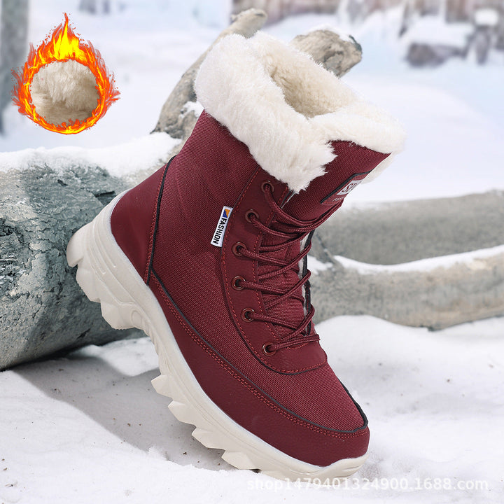 Women's Thermal Winter Boots with Insulating Lining and Non-Slip Sole Lune London