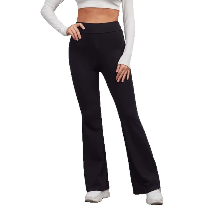 Women's High Waist Flared Pants Chic & Stil