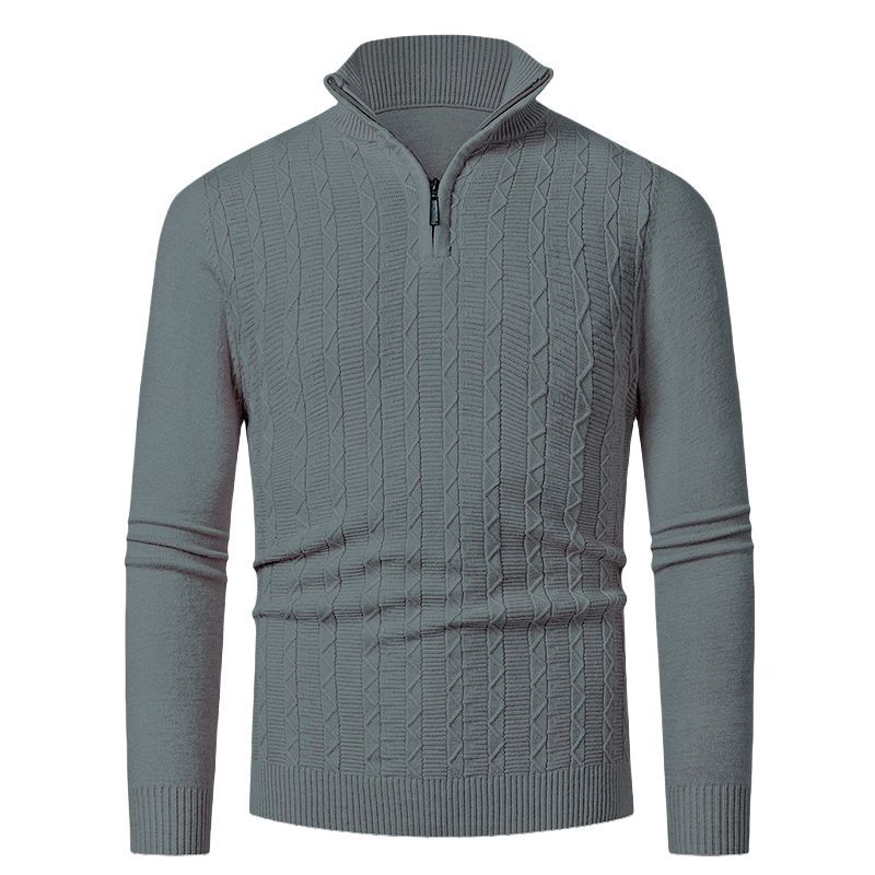 Lune London high collar knitted sweater for men