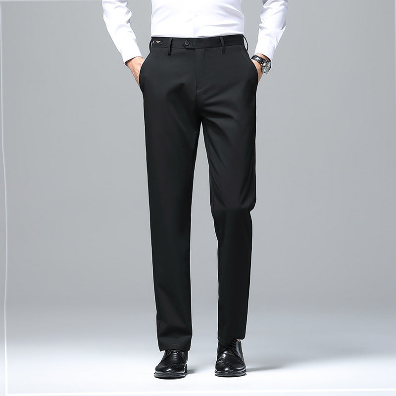 Elegant business trousers for men with fine structure Lune London