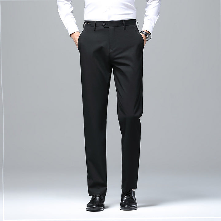 Elegant business trousers for men with fine structure Lune London