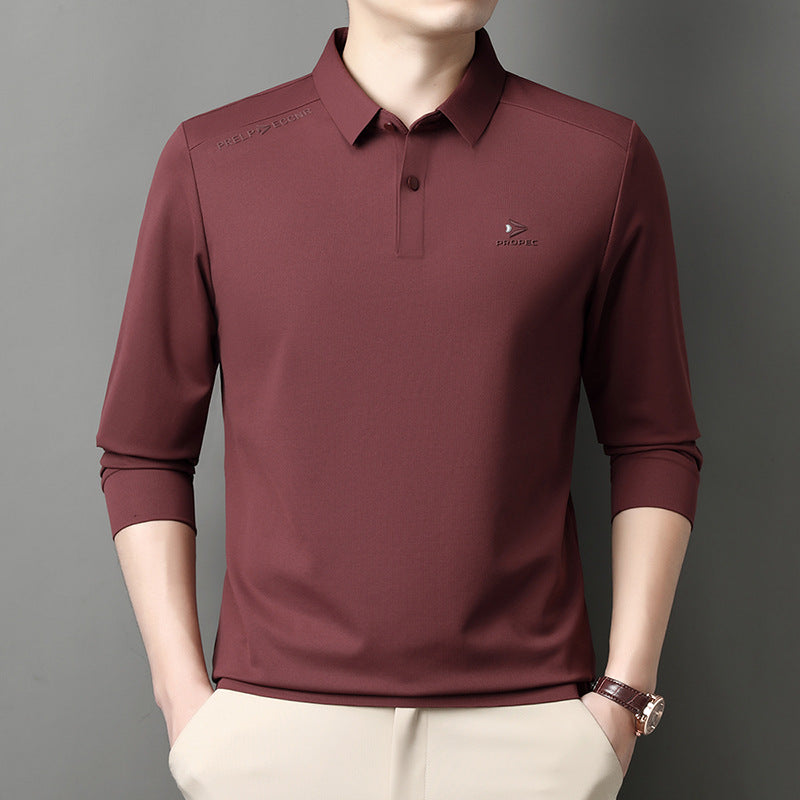 Men's polo with functional design and breathable structure Lune London
