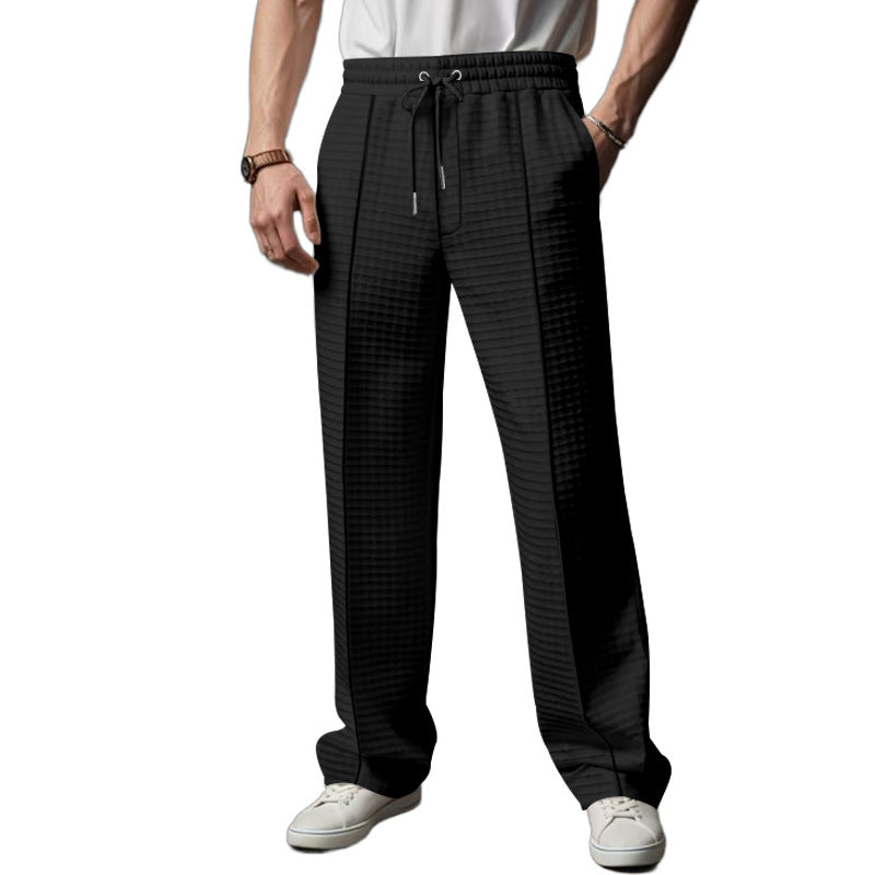 Casual sports pants for men with elastic waist and structured design Lune London
