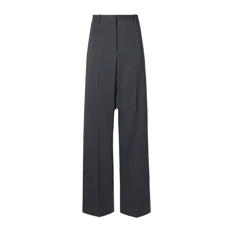 Femme Pantalons Élegants et Confortables Taille Haute avec Jambes Larges Chic & Stil